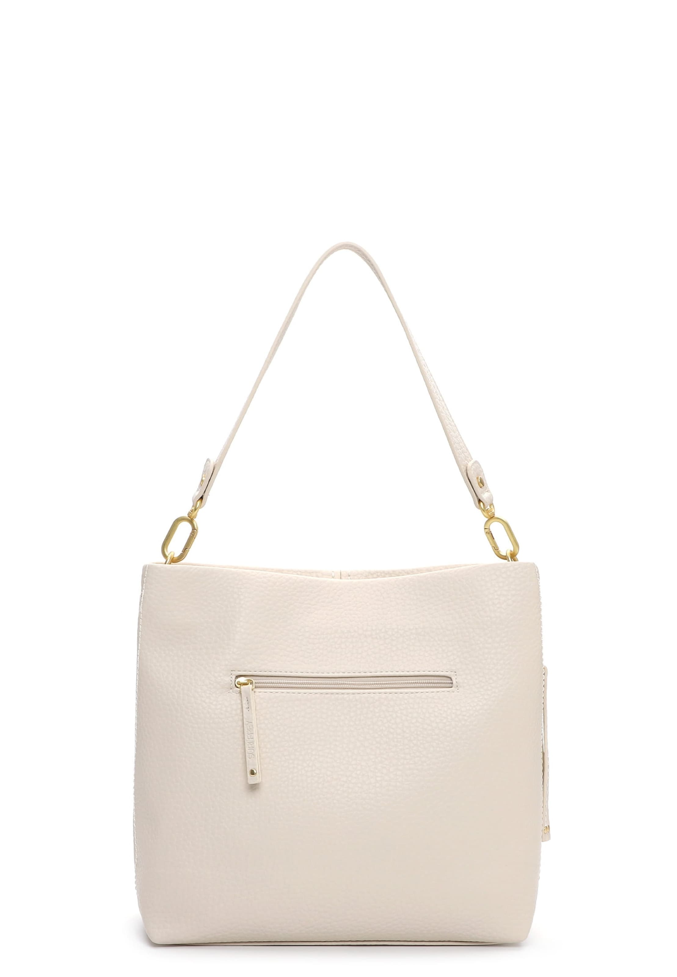 Suri Frey Skuldertaske 'Gray' i beige