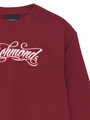 John Richmond Sweatshirt 'Kue' in Rot