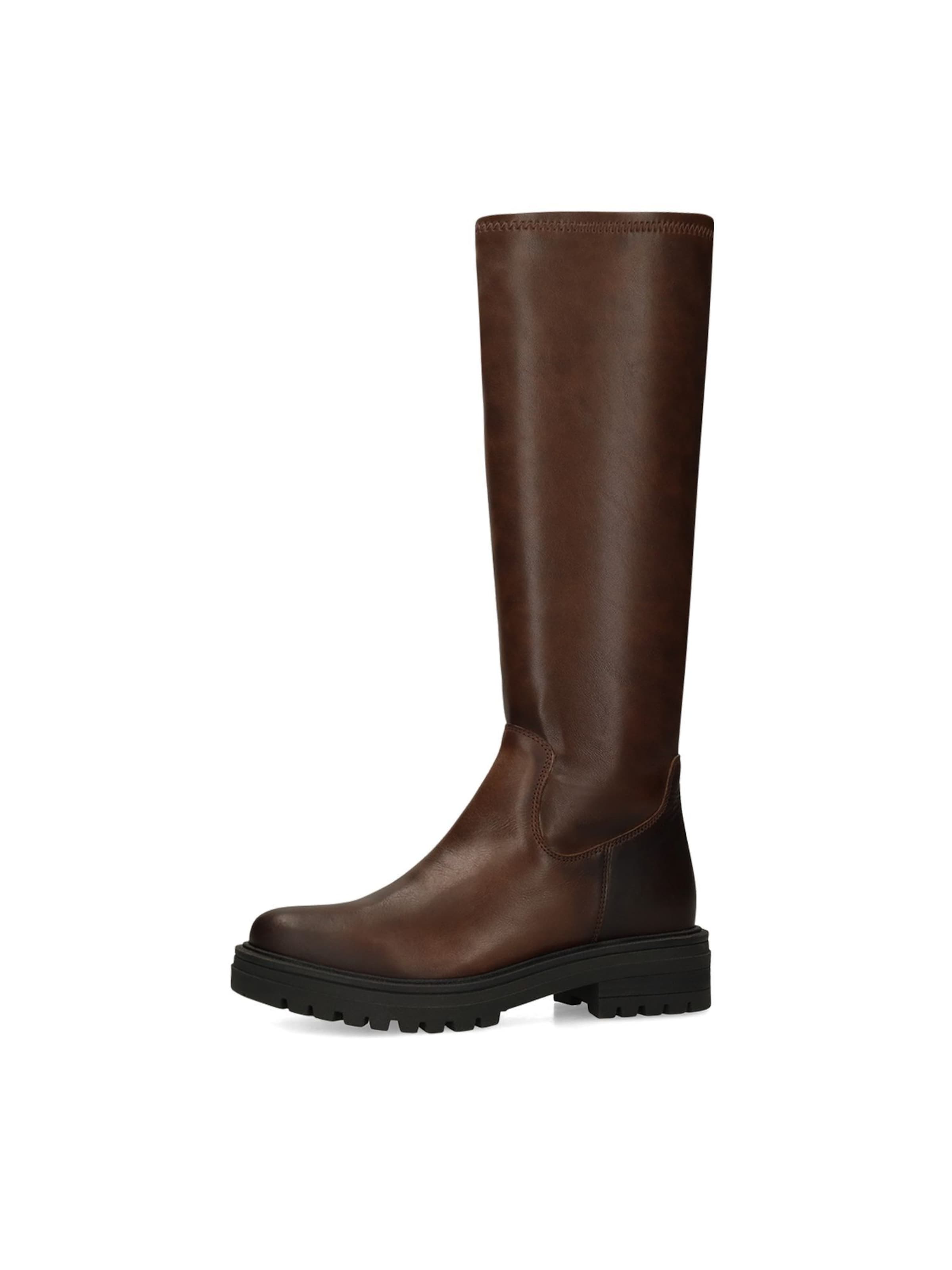 MANFIELD Bottes en 36 en marron, Vue avec produit