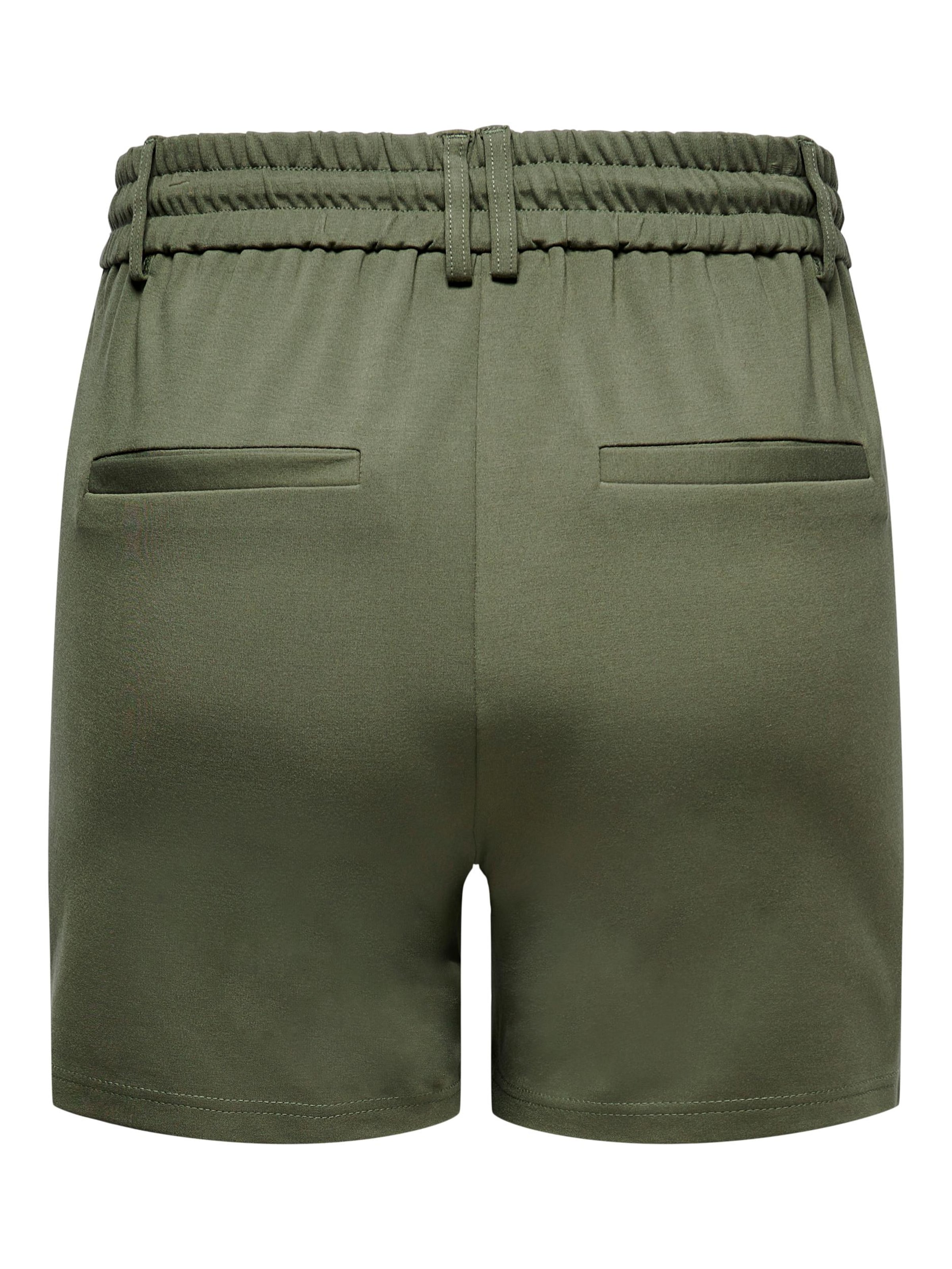 regular Pantaloni con pieghe 'Goldtrash Easy' di ONLY Carmakoma in verde