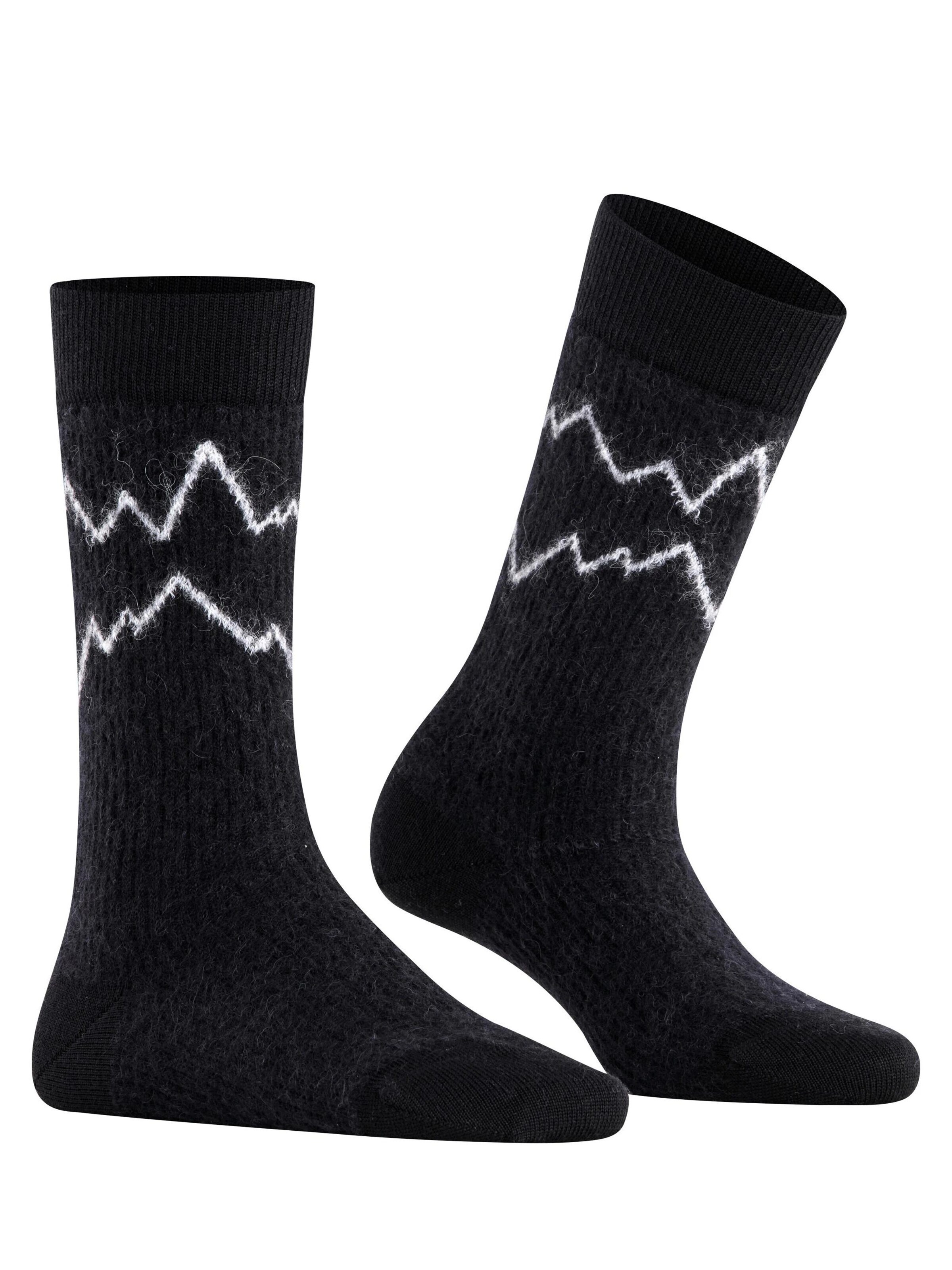 FALKE Socks 'Peak' in Black