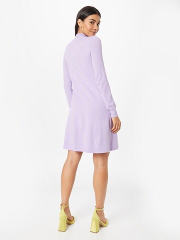 PIECES - Vestido de malha 'Jalina' em roxo