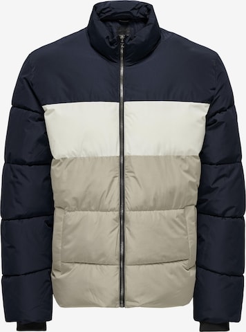 Only & Sons Between-Season Jacket 'MELVIN' in Beige: front