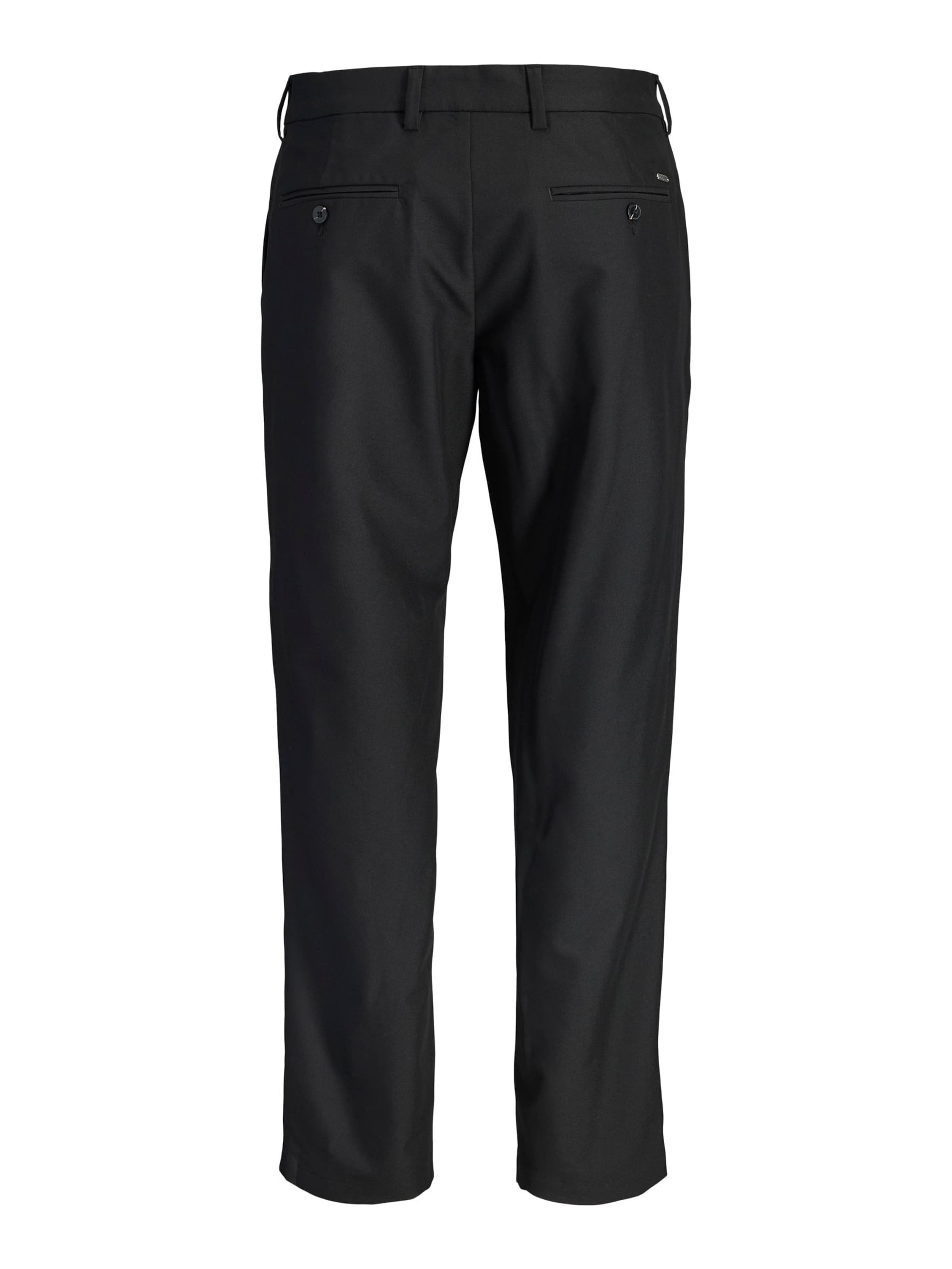 JACK & JONES Normalny krój Chinosy 'JPSTollie Connor' w kolorze czarny