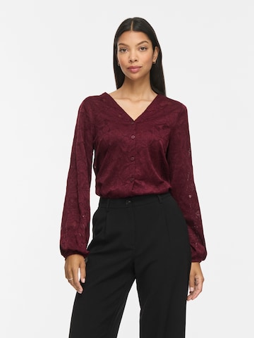 VILA - Blusa 'VILANERA' en rojo: frente