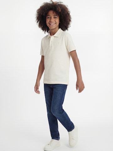 Calvin Klein Jeans Shirt in Wit: voorkant