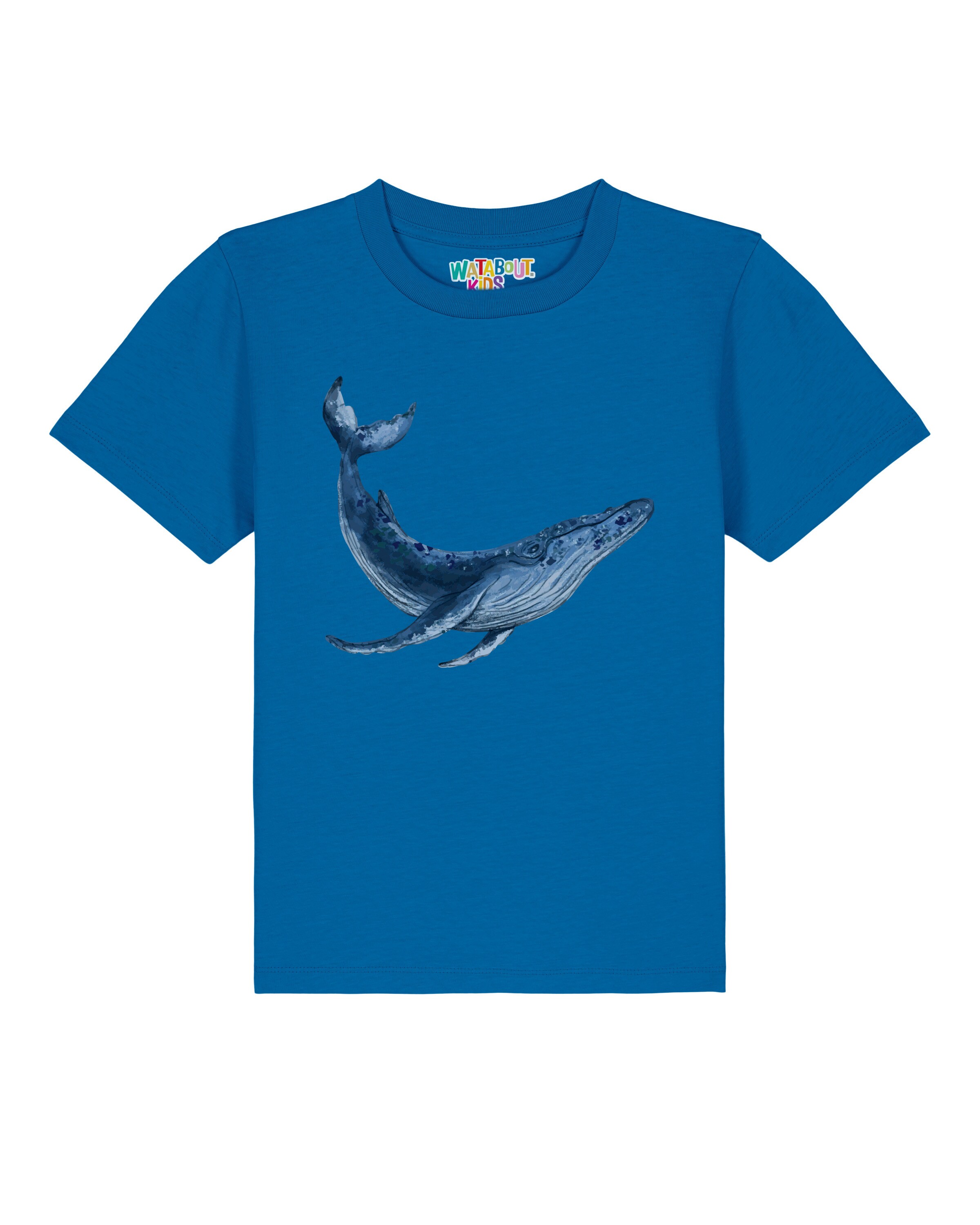 T-Shirt 'Wal' watabout.kids en bleu : devant