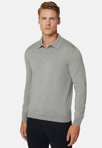 Pull-over Boggi Milano en gris : devant