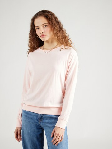 Sweat-shirt 'NEREA' Ragwear en rose : devant