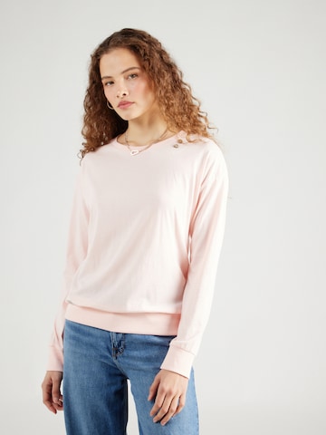 Ragwear Sweatshirt 'NEREA' i rosa: framsida