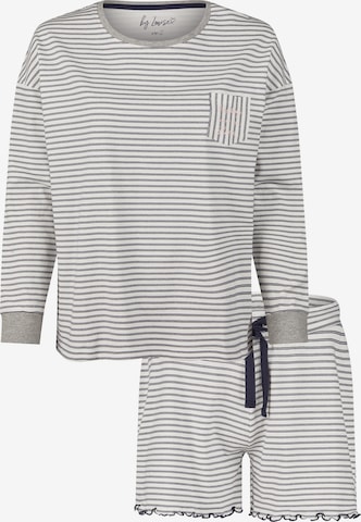 By Louise Pajama in Grey: front
