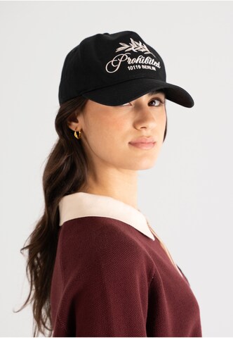 Prohibited Cap in Black