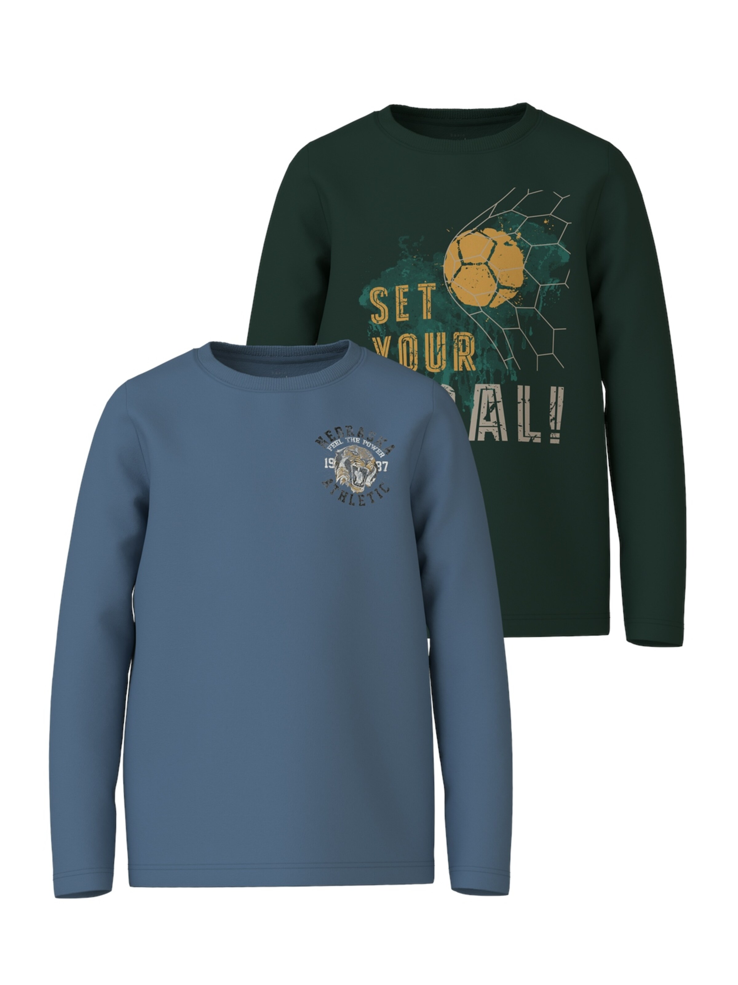 NAME IT Shirt 'NKMVUX' in Blue: front