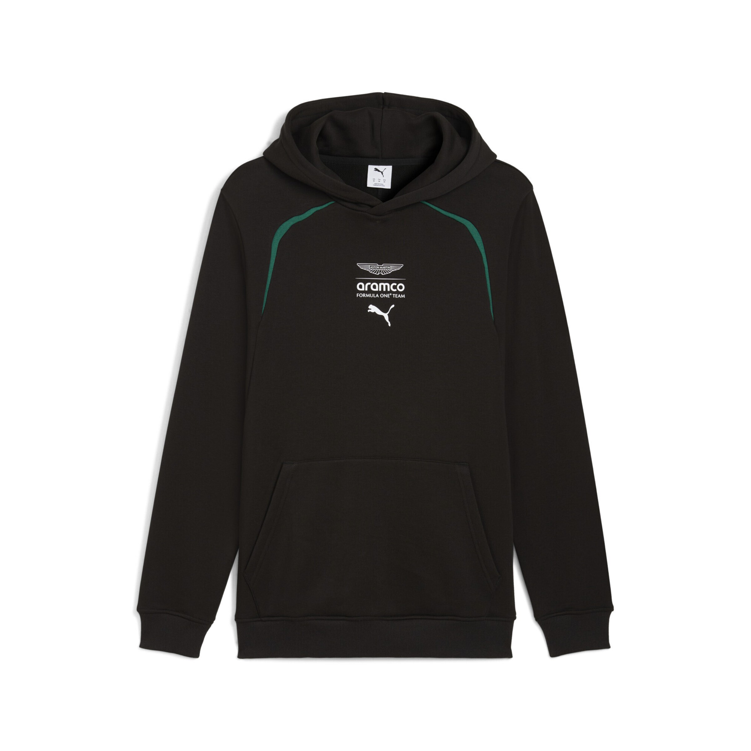 PUMA Sweatshirt in Zwart: voorkant