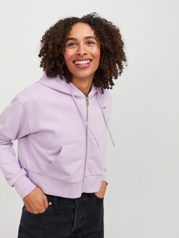 JJXX Sweat jacket 'Abbie' in Purple