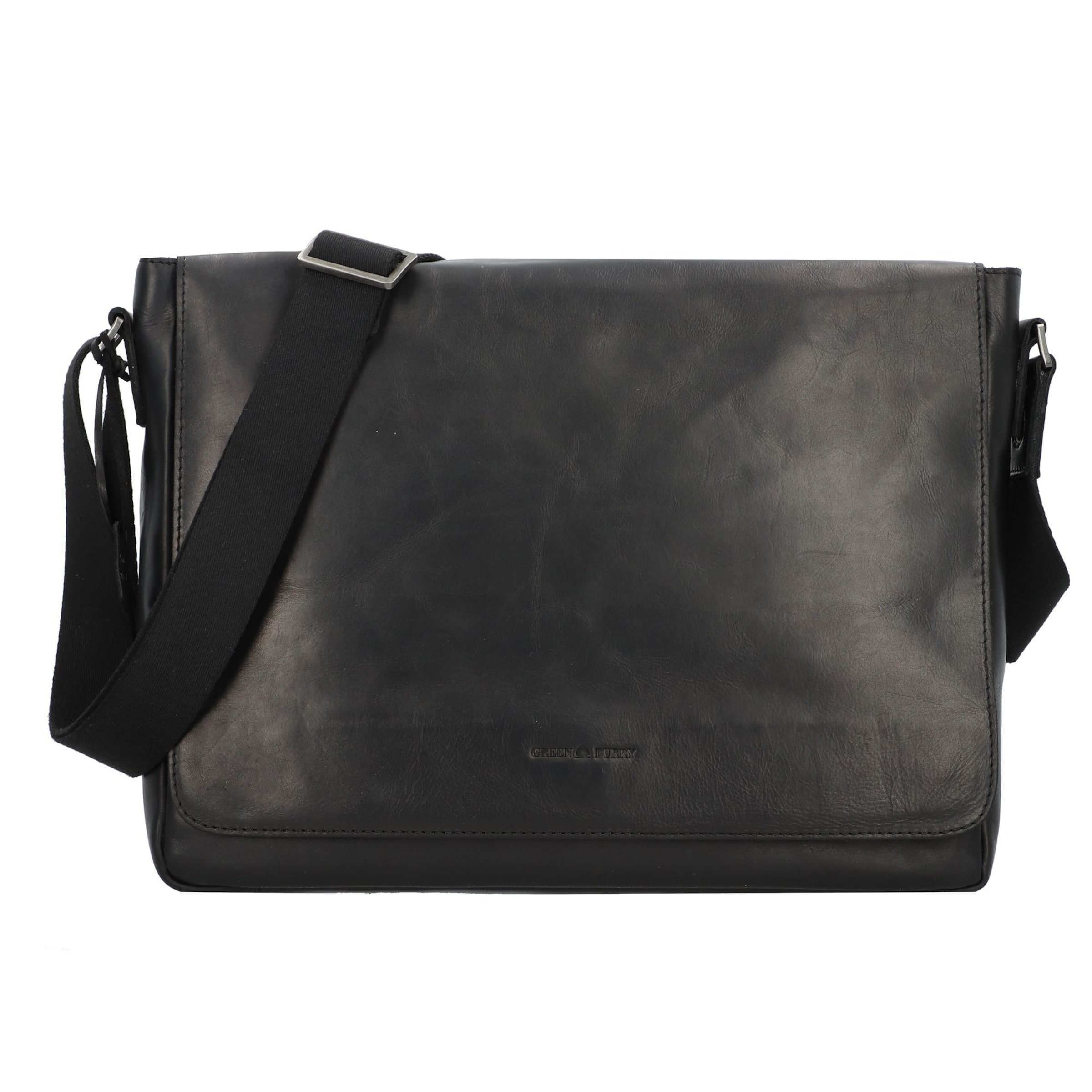 GREENBURRY Messenger in Black: front