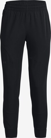 UNDER ARMOUR Конический (Tapered) Спортивные штаны 'Unstoppable' в Черный: спереди