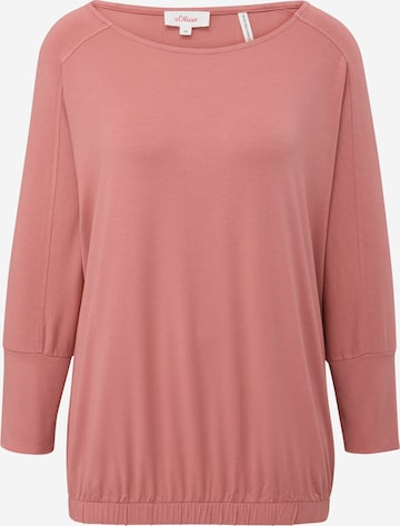 s.Oliver Shirt in Oranje: voorkant