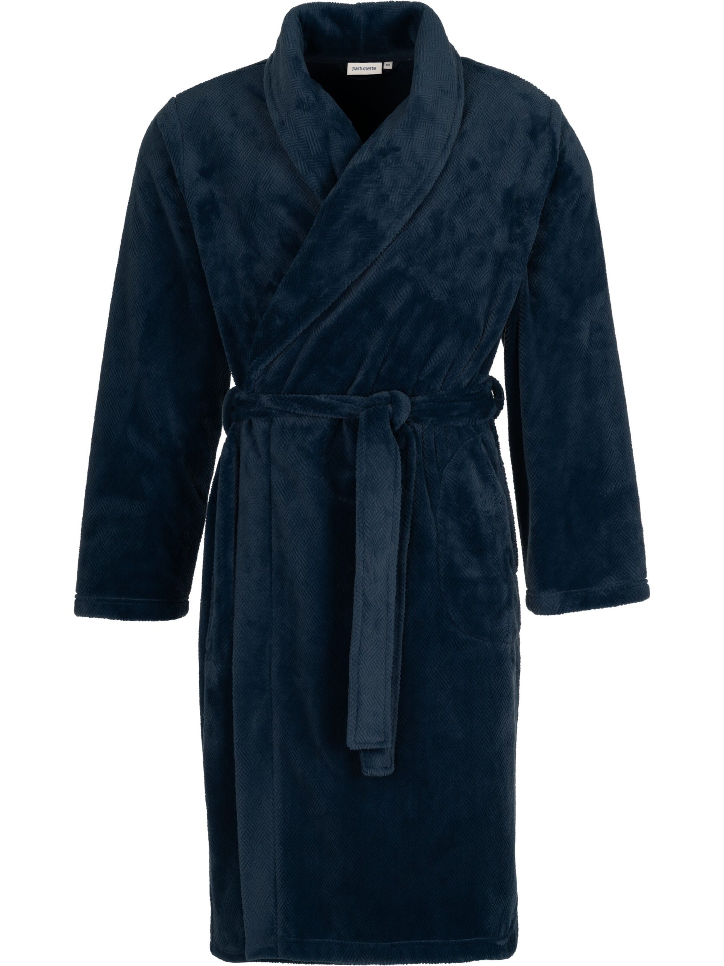 Pastunette Bademantel lang‌‌‌‌‌‌ in Blau: Vorderseite