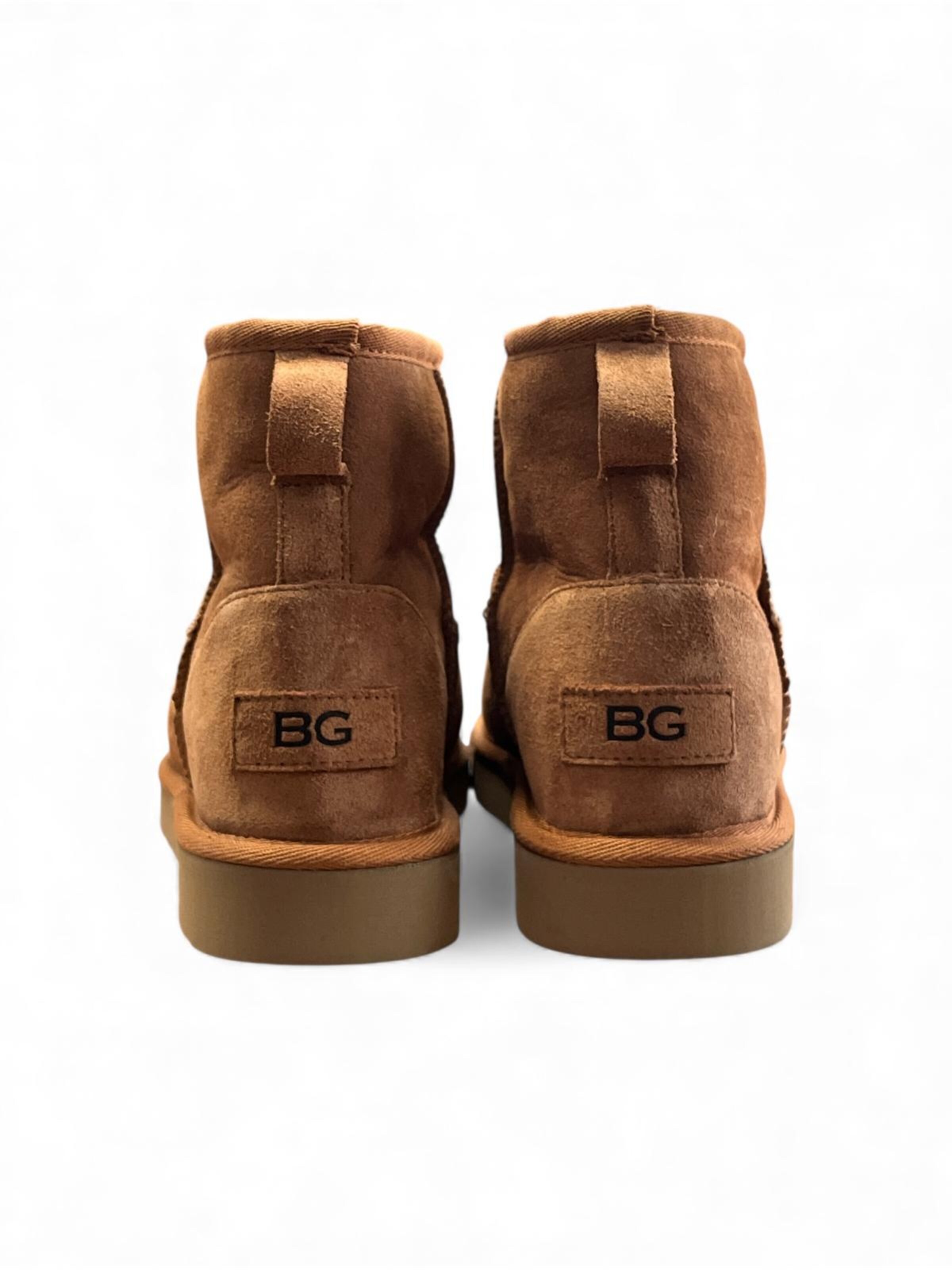 Begoria Booties 'Suede' in Beige