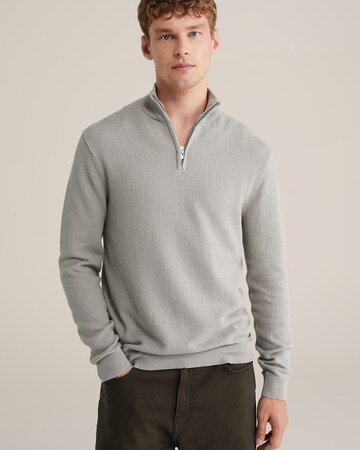 WE Fashion Trui in Grijs: voorkant