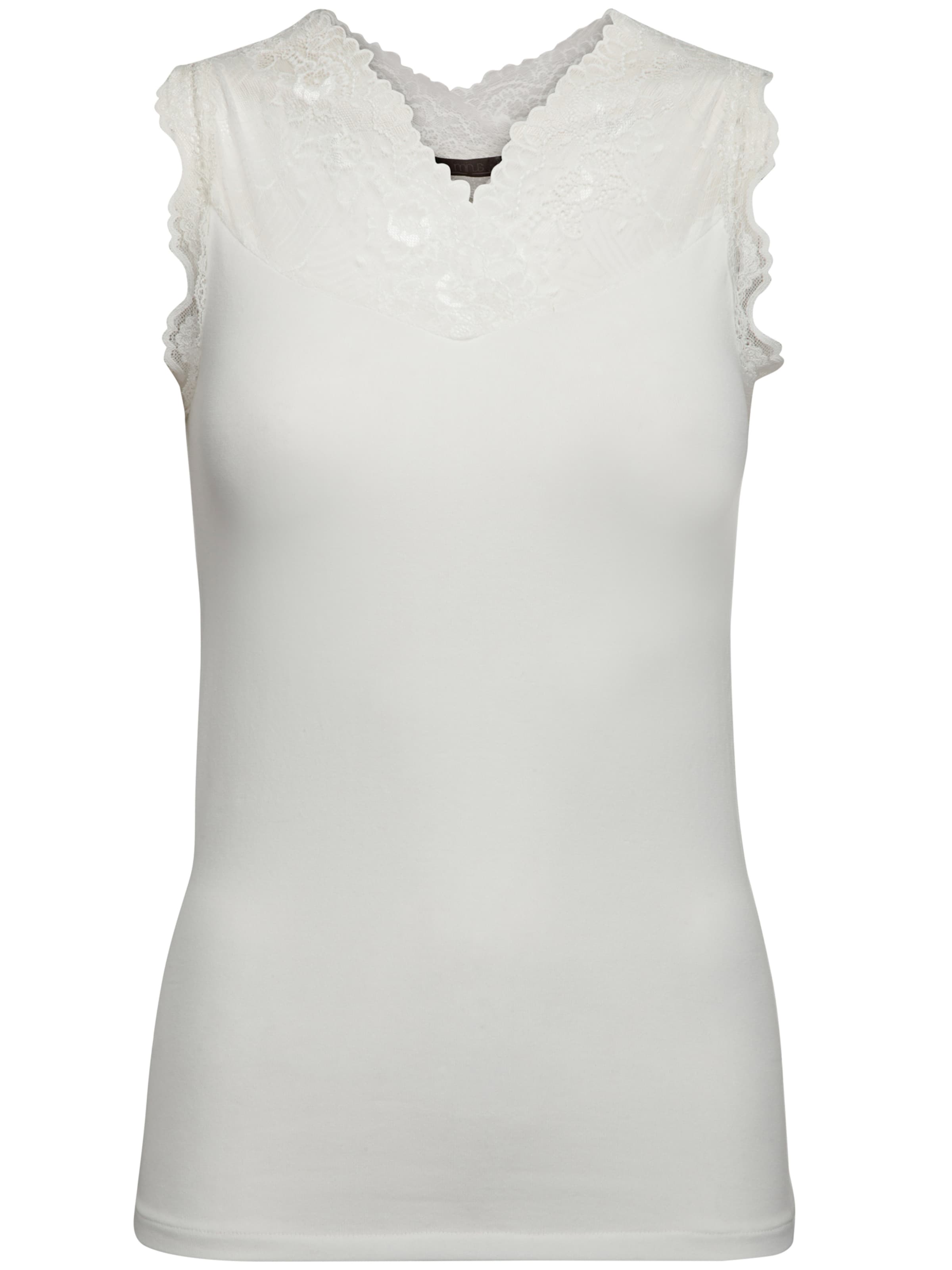 minus Top 'Vanessa' in White: front