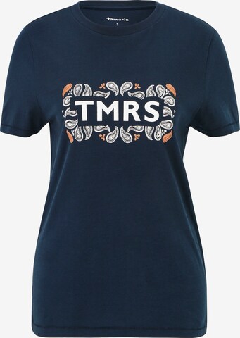 TAMARIS Shirt in Blue: front