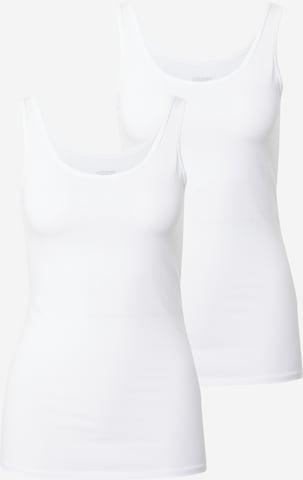 uncover by SCHIESSER - Camiseta térmica 'Uncover' en blanco: frente