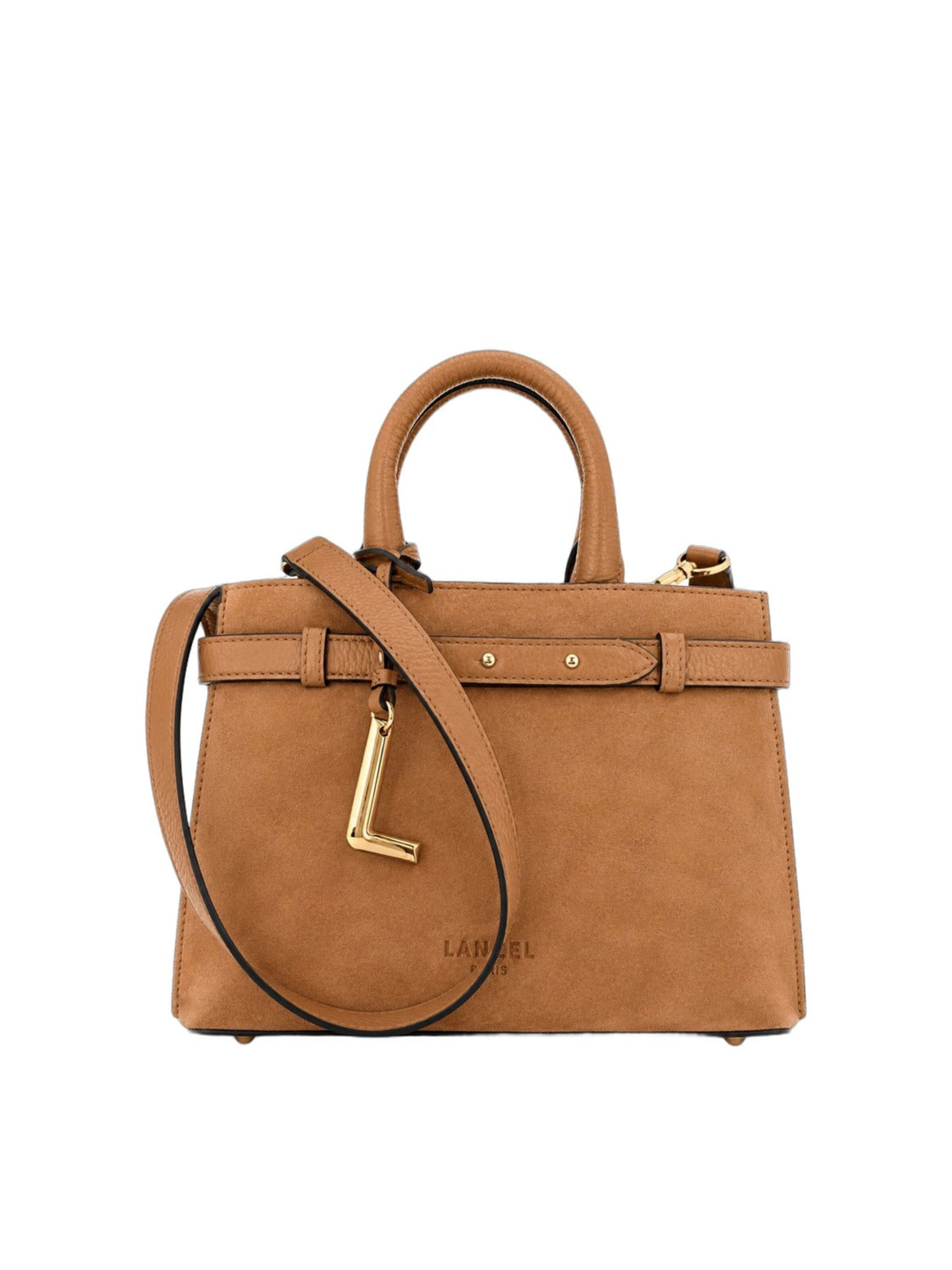 Lancel Kabelka 'Lancel Faubourg Sac Carryall Cuir Camel' - Hnedá