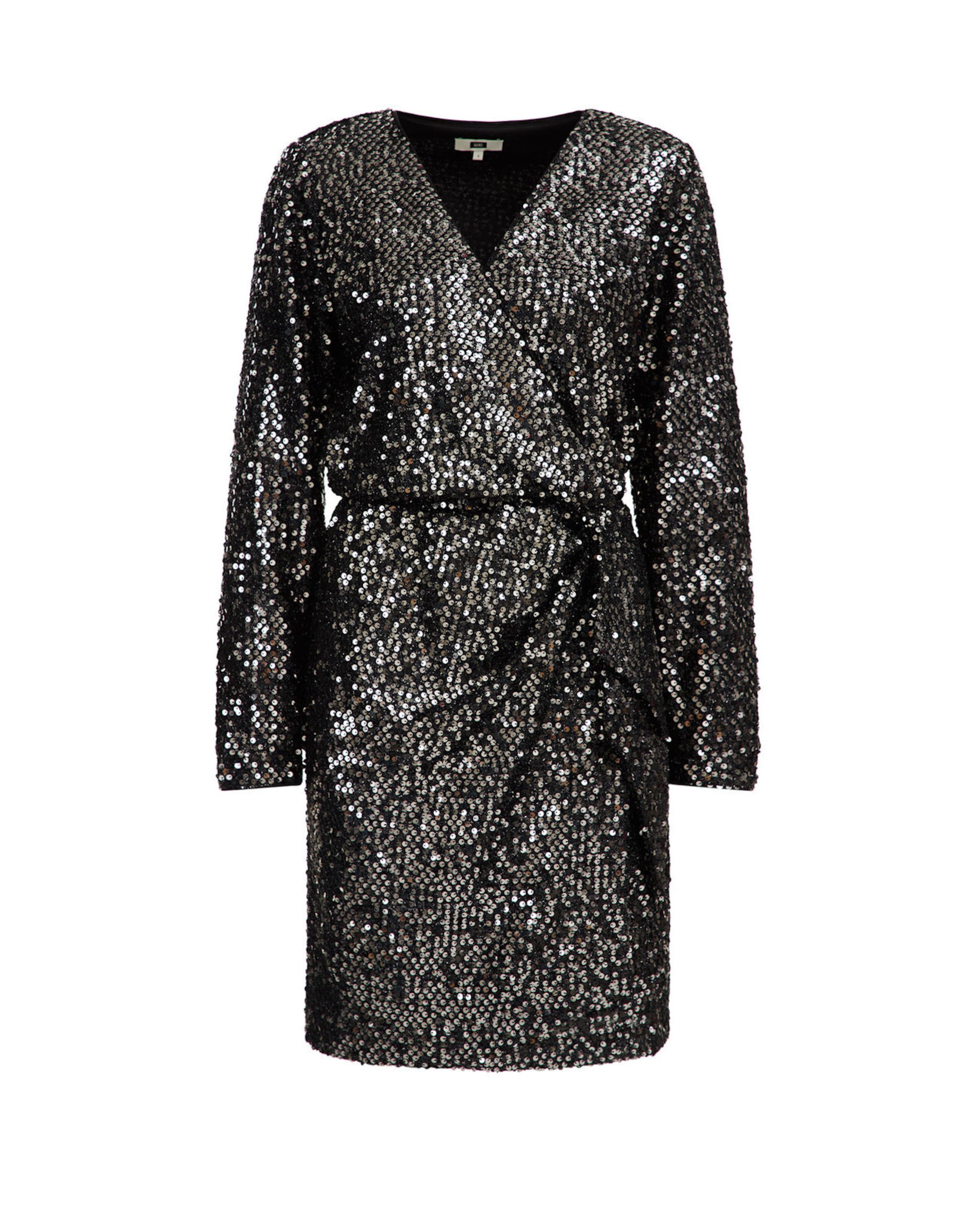 WE Fashion Cocktailklänning i svart: framsida