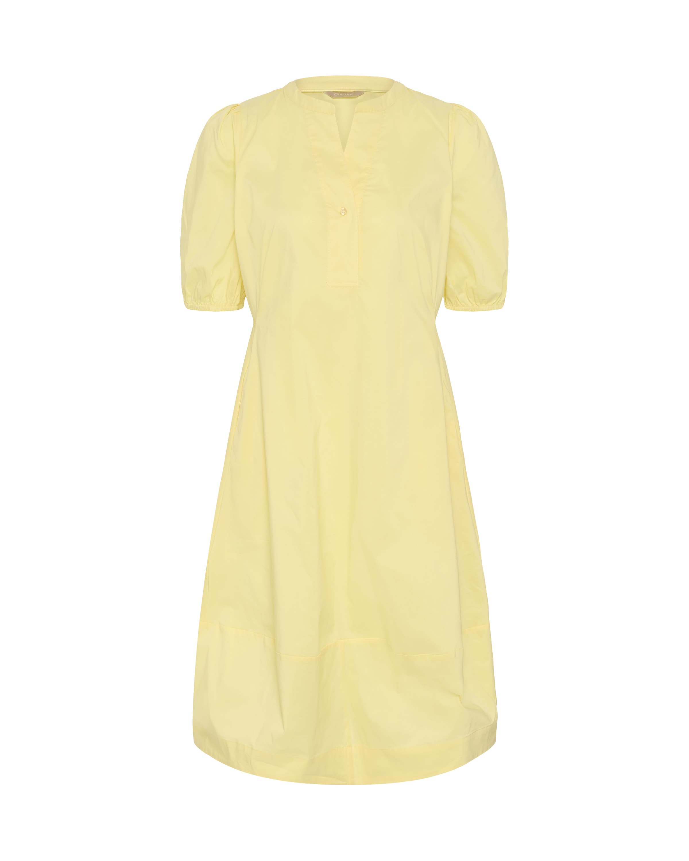CULTURE Kjole 'Antoinett' i gul: forside