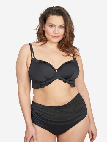 SugarShape Minimizer Bikinitop 'Valencia' in Zwart