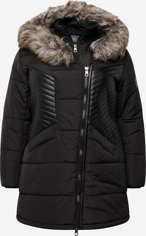 ONLY Carmakoma Winter Coat 'Carlitta' in Black: front