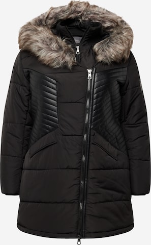 ONLY Carmakoma Winter Coat 'Carlitta' in Black: front