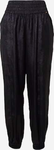 BOSS Orange Tapered Trousers 'Tinta' in Black: front