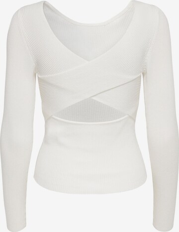 Pull-over 'EMMY' ONLY en blanc