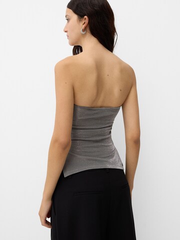 Haut Bershka en argent