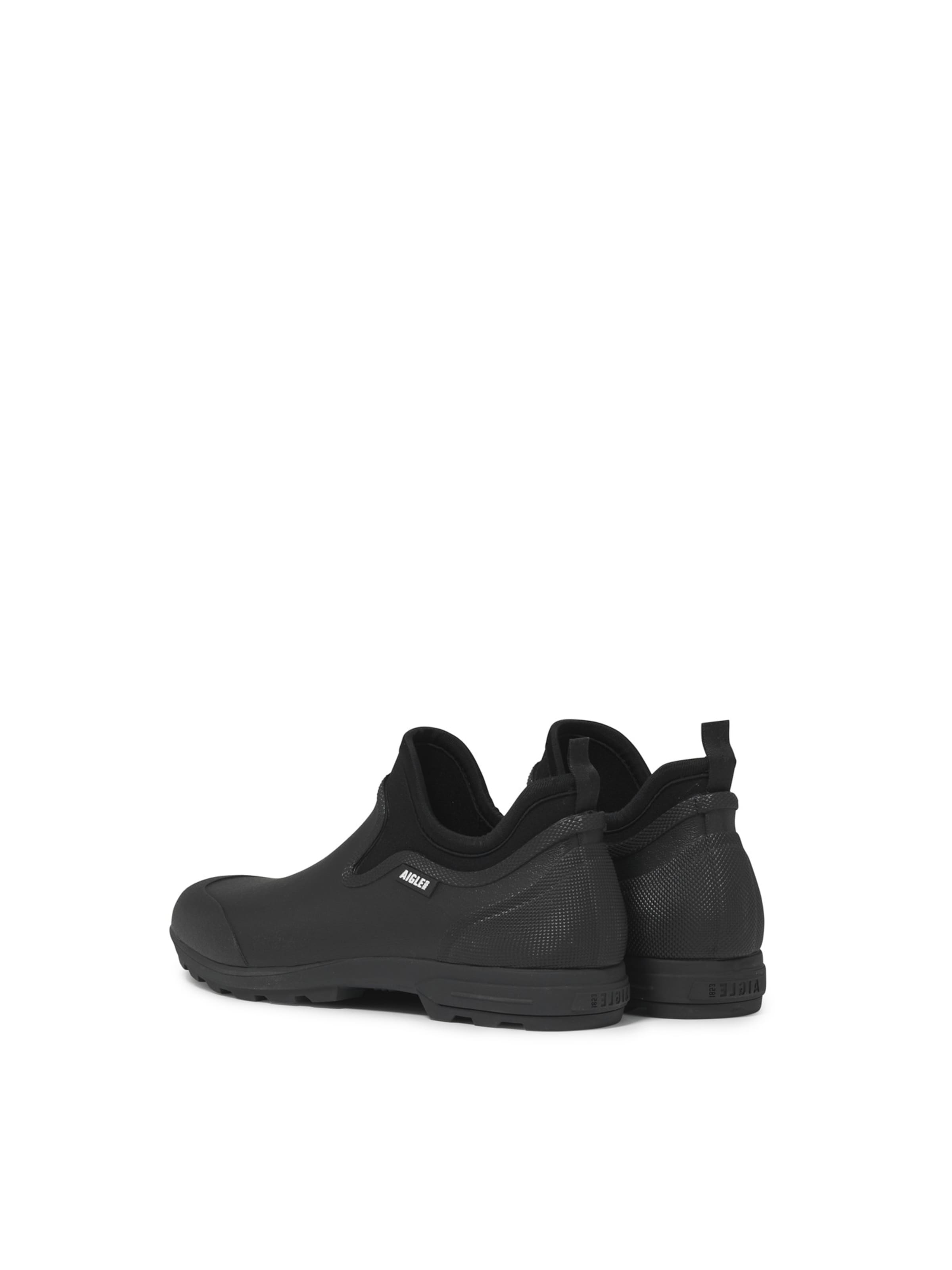 AIGLE - Bota de borracha 'Lessfor Plus' em preto: atrás