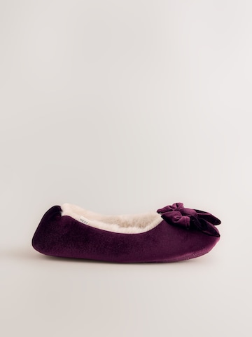 Next - Zapatillas de casa en rojo
