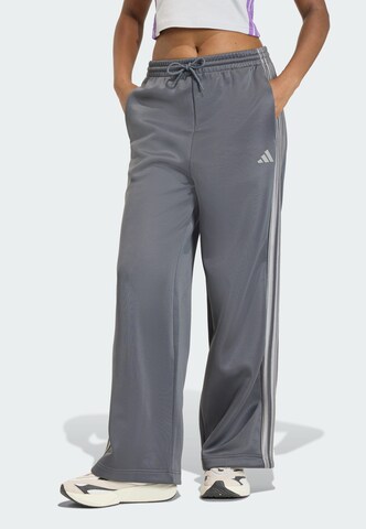 ADIDAS SPORTSWEAR Loosefit Παντελόνι φόρμας 'STADIUM' σε γκρι: μπροστά