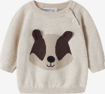 NAME IT - Jersey 'NBMRAQ' en beige: frente
