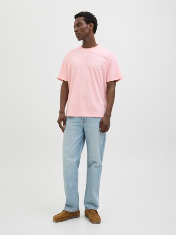 JACK & JONES - Camiseta 'JORBotaniq' en rosa
