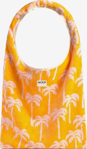 Borsa a spalla di Wouf in giallo: frontale