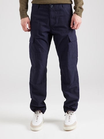 Carhartt WIP Loose fit Cargo trousers 'Aviation' in Blue: front