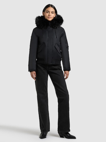 khujo Winter jacket 'Tyla' in Black