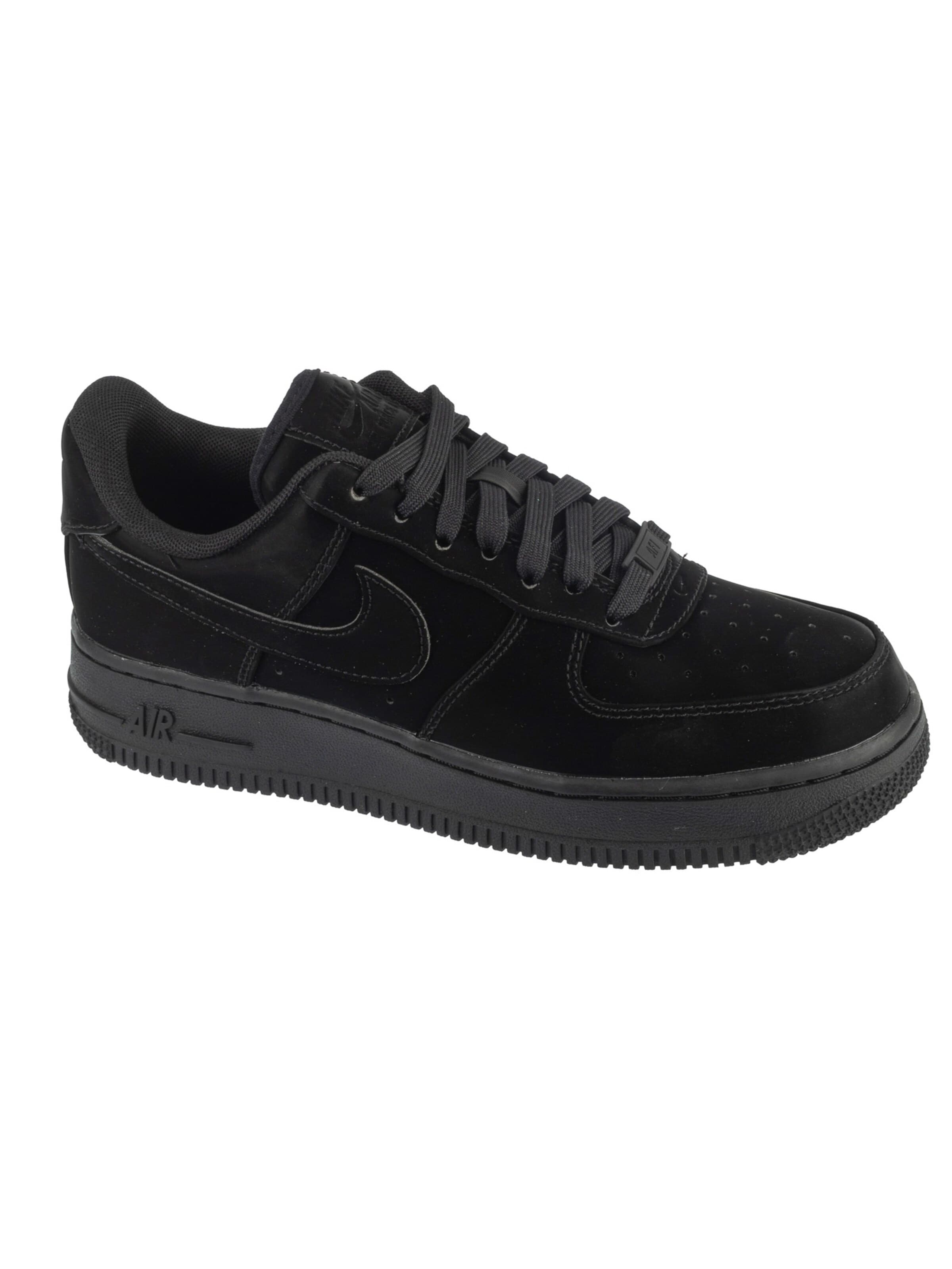 NIKE Platform trainers 'Nike Air Force 1 07 LX' in Black: front