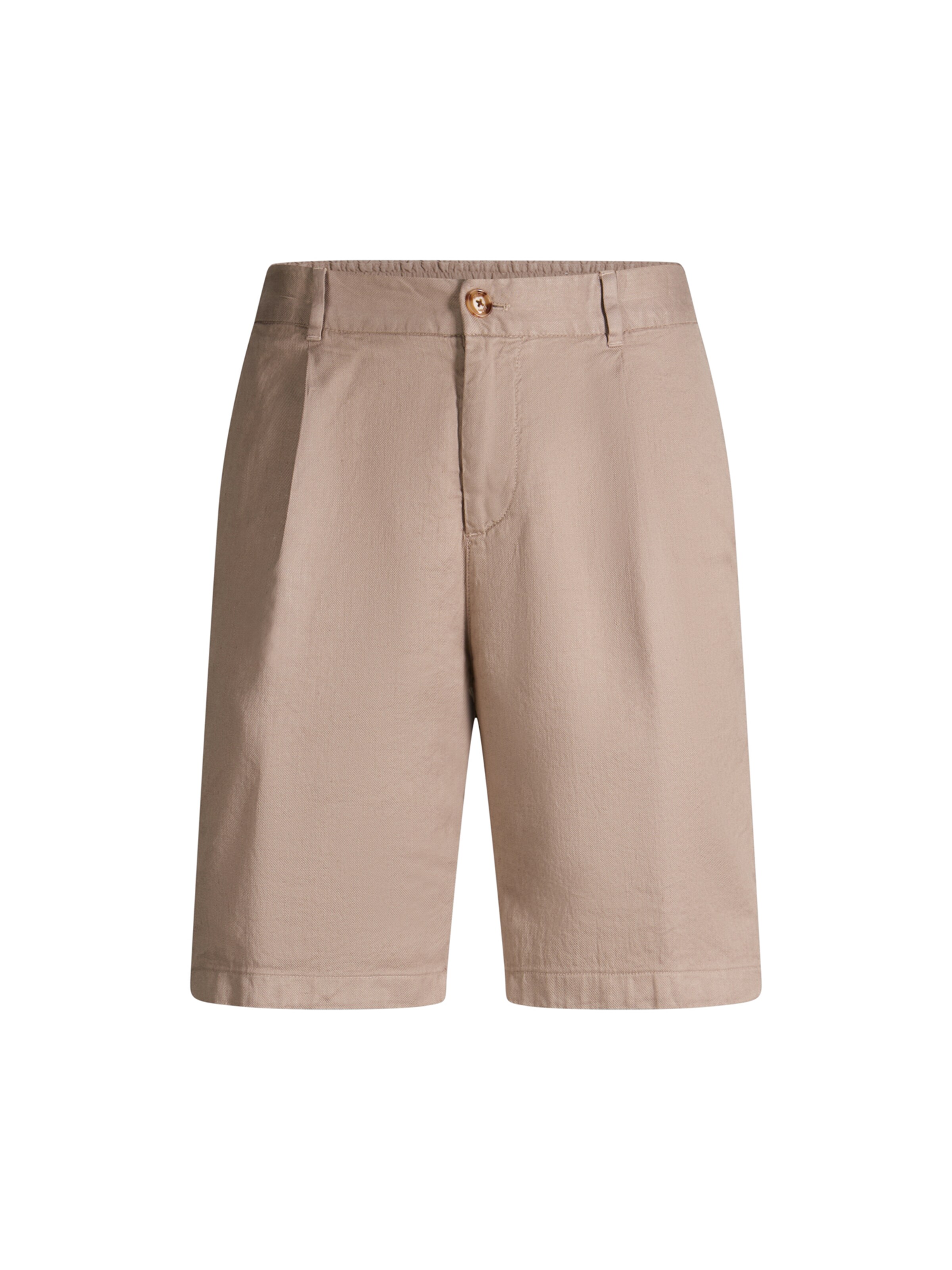 JOOP! Regular Pleat-front trousers ' Dinghy ' in Beige: front