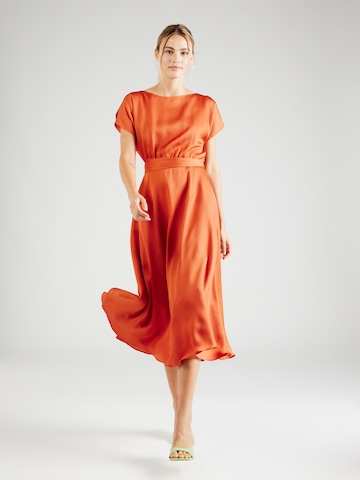 SWING Letnia sukienka w kolorze pomarańczowy