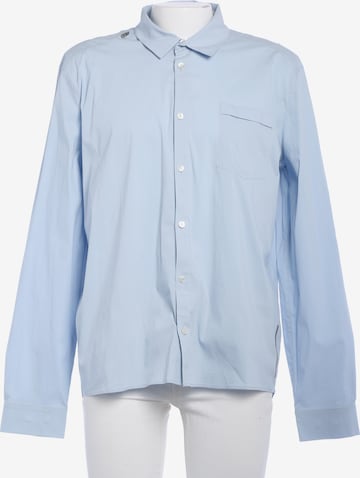 AlphaTauri Freizeithemd / Shirt / Polohemd langarm XXL in Blau: Vorderseite