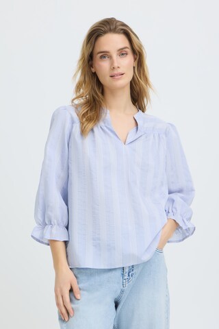 Pulz Bluse 'PZCHEILA' i blå: forside